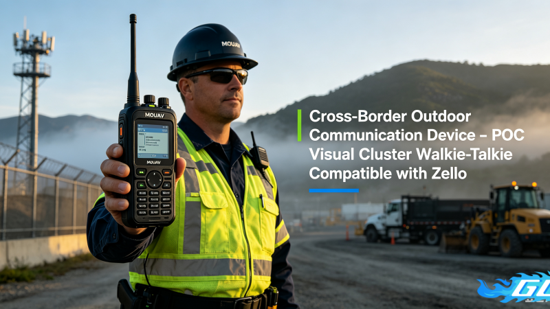 Cross-Border Outdoor Communication Device – POC Visual Cluster Walkie-Talkie Compatible with Zello.png