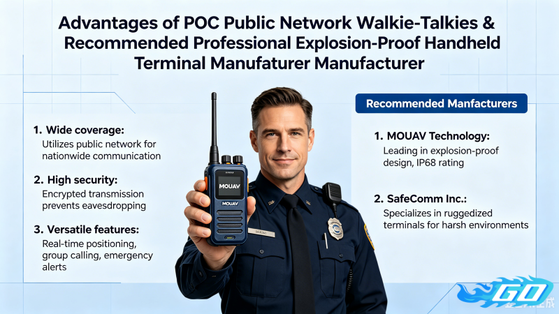 Advantages of POC Public Network Walkie-Talkies & Recommended Professional Explosion-Proof Handheld Terminal Manufacturers.png