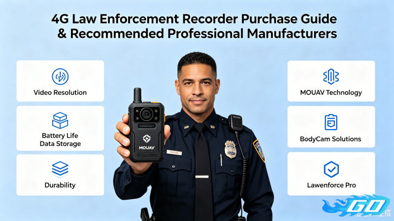 4G Law Enforcement Recorder Purchase Guide & Recommended Professional Manufacturers.png